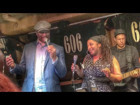 Imaani and Wayne Hernandez at the 606 Club