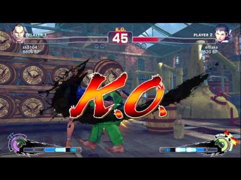 Uryo [Sakura] vs ss3104 [Dan] SSF4 Japanese Online Ranked Matches - TRUE HIGH-DEF
