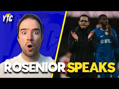 LIAM ROSENIOR SPEAKS OUT ON RED CARDS! Chelsea News