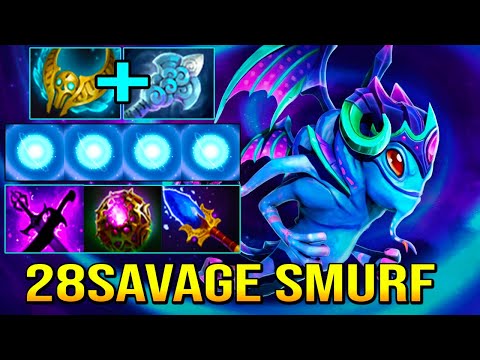 [ Puck ] SMURF 28 SAVAGE - SUPER AGGRESSIVE - UNCATCHABLE - ZERO DEATH - PRO GAMEPLAY