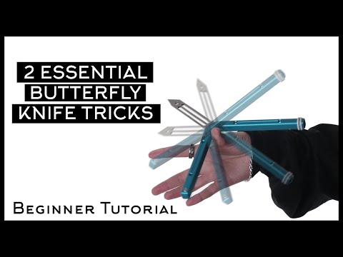 How to do the Thumb Rollover + Wrist Pass | Beginner Balisong/Butterfly Knife Tutorial