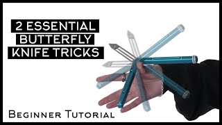 How to do the Thumb Rollover + Wrist Pass | Beginner Balisong/Butterfly Knife Tutorial