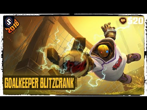 Goalkeeper Blitzcrank Skin 2018 (Legacy) - League of Legends