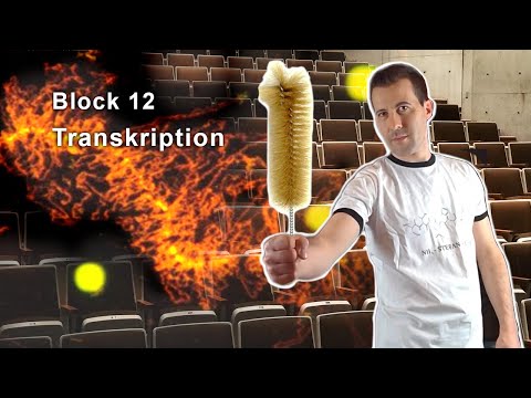 Grundvorlesung "Uni-Version" - Block 12: Transkription