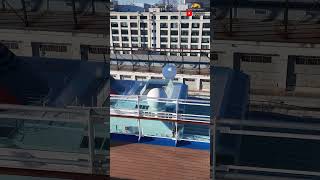 Majestic Princess Passing MS Europa In Boston