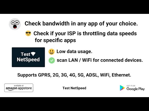 NetSpeed Test Video