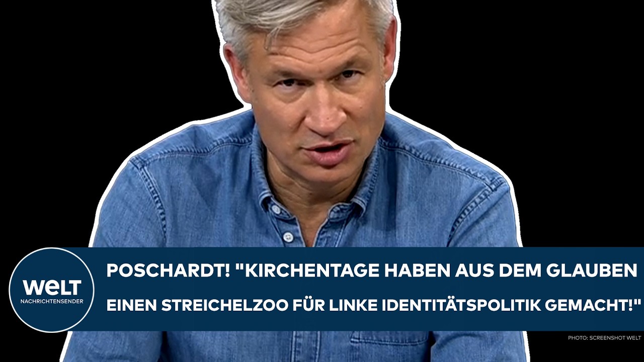 DEUTSCHLAND: "Es gibt auch ein Kapitel der gebückte Poschardt!" Das überraschende Geständnis!