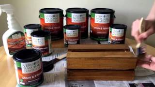 A quick guide to applying Vermont Natural Coatings All-in-One Stain & Finish with PolyWhey!