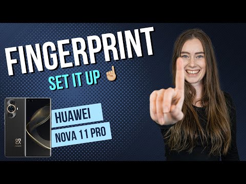 Huawei nova 11 Pro - How to set up Fingerprint • 📱 • 👆🏼 • 🔐 • Tutorial