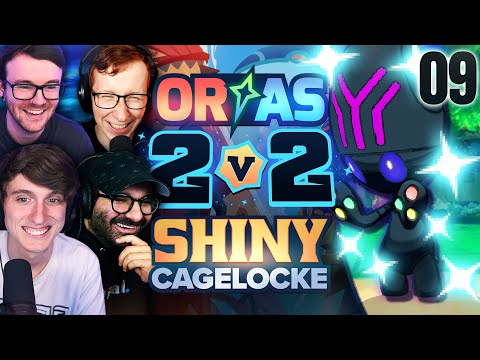 4TH CAGE MATCH! • Pokemon ORAS 2v2 Shiny Cagelocke • 09