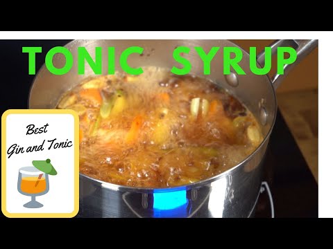 Tonic Water | HOMEMADE TONIC SYRUP