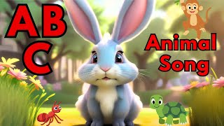 ABC Animal song - A for Alligator - ABC Song & Jungle Song | kids spaceship | cartoon bhejo