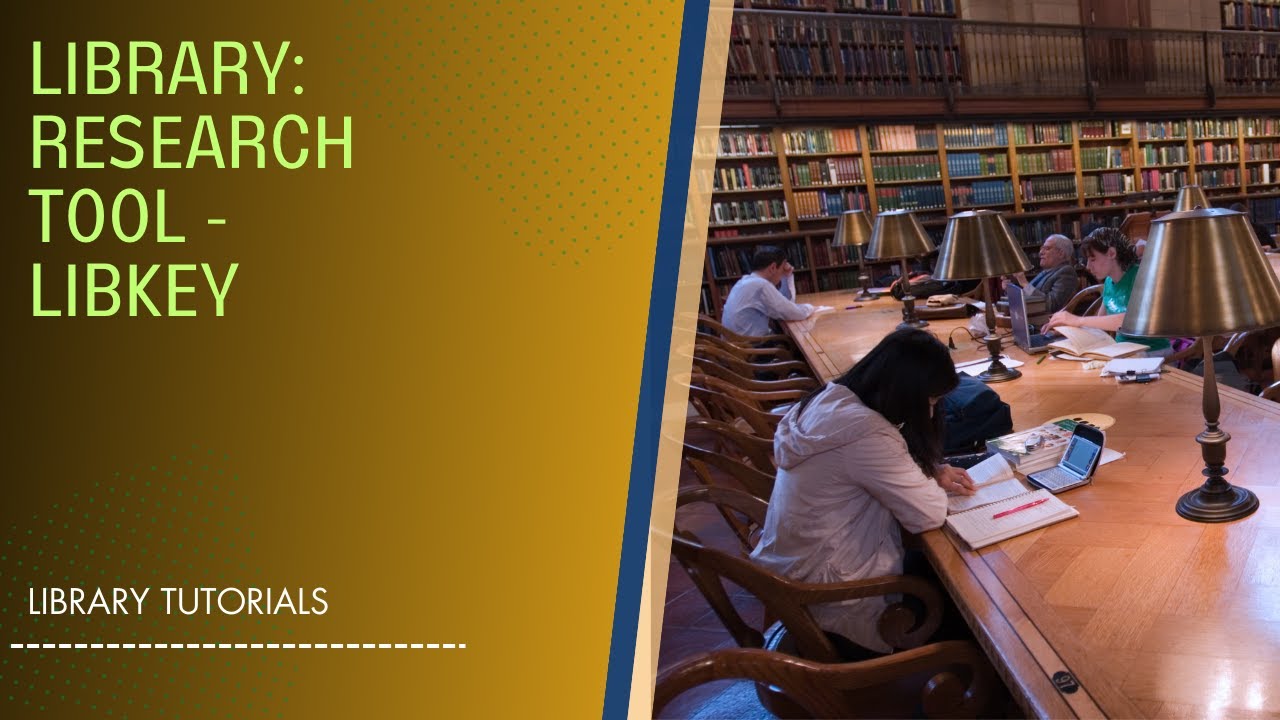 Research Tool - Libkey