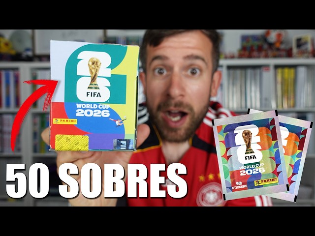 Vídeo relacionado con TK Gruppe Timo Klingler XXL Set Panini Copa Mundial 2026 Álbum Original, Calendario de Partidos + Collar de Flores Alemania, Bundle XXL de Colección (50 Sobres / 350 Stickers)