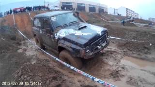 preview picture of video 'NISAN PATROL SASTRAKA en trial calamocha 2015'