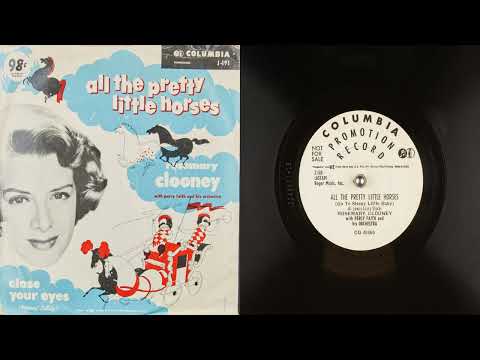 78 close your eyes brahms lullaby rosemary clooney percy faith and his orchestra al