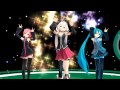 【MMD】Galaxias Ft. Miku,Teto & IA【HD】 