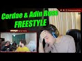CORDAE IS ACTUALLY INSANE!! | Cordae & Adin Ross FREESTYLE on Stream... 🔥 (REACTION!!)
