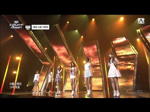 A Pink   Flaming Sunset 140515 Mnet Japan M!Countdown
