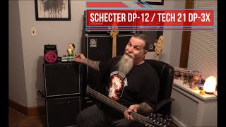 Video thumbnail for Schecter dUg Pinnick DP-12 / Tech 21 NYC DP-3X Pedal by Tim Starace