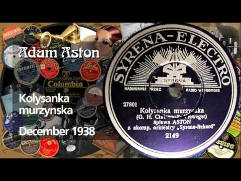 Adam Aston 'Kolysanka murzynska' 1938