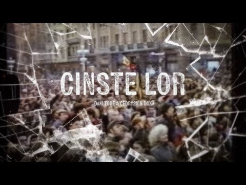 Dani Tobe X Doxă X Cedry2k - CINSTE LOR | Official Video |  (Pentru toti)