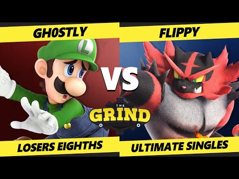 The Grind 205 Losers Top 8 - Gh0stly (Luigi) Vs. Flippy (Dr. Mario, Incineroar) Smash Ultimate SSBU