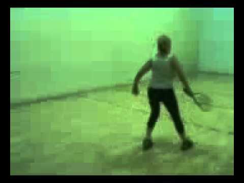 Patty Plenty Plays Racquet Ball