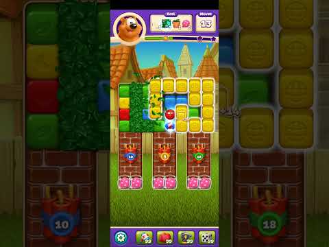 Toon Blast Level 2586 No Boosters Series