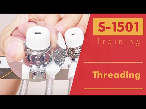 Smartstitch Embroidery Machine S1501 Get Started  Threading