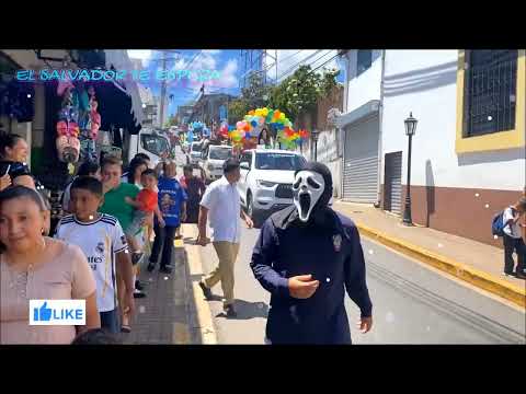 Fiestas patronales de ciudad barrios barrio Roma San miguel norte El salvador 