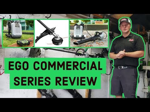 EGO Commercial Series Review | COMMERCIAL BACKPACK BATTERY, STRING TRIMMER, BLOWER
