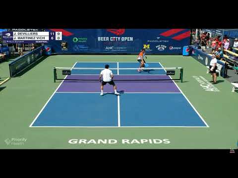 Jaume Martinez Vich v Jocelyn "Jay" Devilliers - Beer City Open - Men's Singles Semifinal