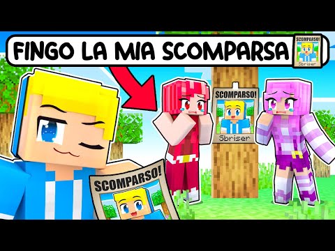 SBRISER Ha FINTO La Sua SCOMPARSA Su Minecraft!