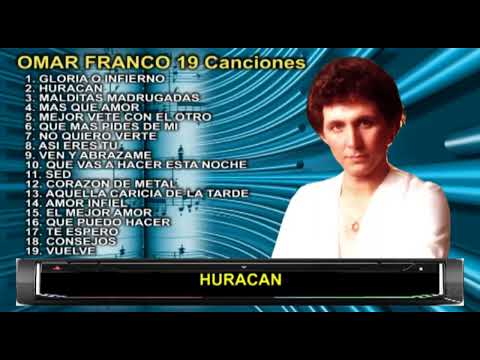 OMAR FRANCO 19 Canciones - Musica Romantica