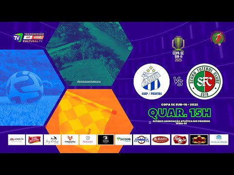 COPA SC - SUB16 - Rio Peixense x Seara