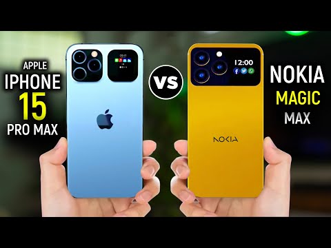iPhone 15 Pro Max vs Nokia Magic Max