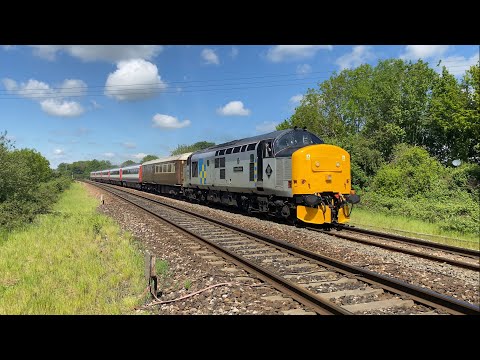 37688 great rocks thrashes past bathpool Taunton 27th may 2021 working ECS Laira Crewe HS