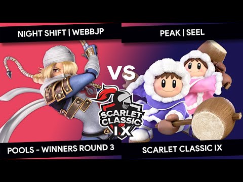 Scarlet Classic IX - WebbJP (Sheik) vs SEEL (Ice Climbers) - Pools - Winners Round 3