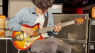 Video thumbnail for Duesenberg Joe Walsh Signature Model Tone Test - Sherwood Music by Sherwood Music