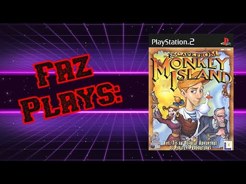 Faz Plays: Escape from Monkey Island (PS2)(Gameplay)