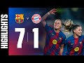 HIGHLIGHTS FC BARCELONA 7 Vs 1 BAYERN MUNICH UEFA WOMEN S CHAMPIONS LEAGUE