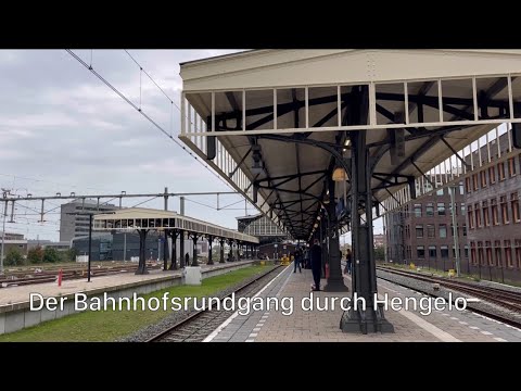 Der Bahnhofsrundgang durch Hengelo / De stationswandeling door Hengelo