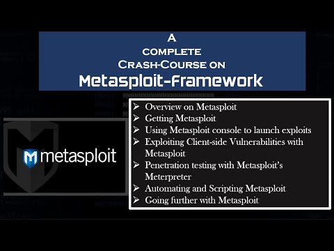 A crash course on Metasploit-Framework