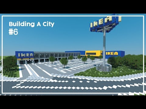 EPIC IKEA CITY • Minecraft Timelapse
