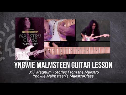 🎸 Yngwie Malmsteen Guitar Lesson - .357 Magnum - Stories From the Maestro - TrueFire