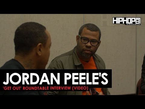 Jordan Peele's 'Get Out' Roundtable Interview (Video)