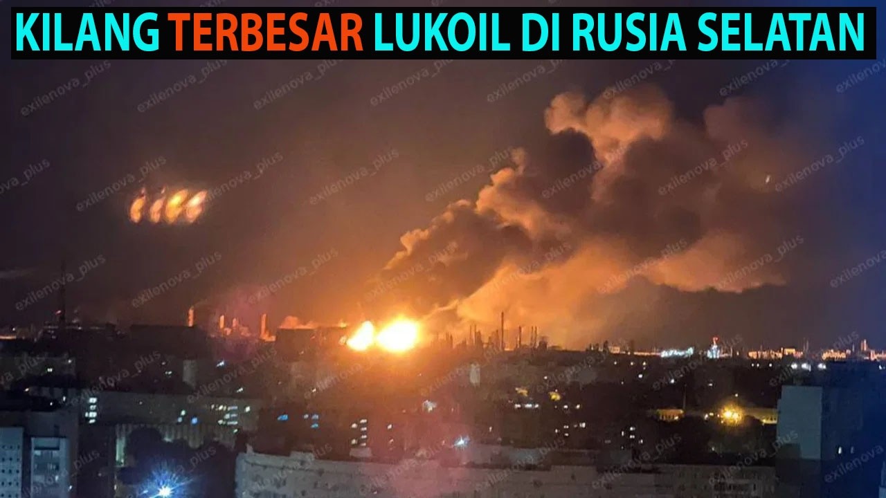 Kyiv Terus Guncang Kilang Minyak Rusia, Volgograd dan Krasnodar Kembali Bobol