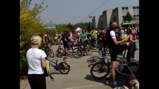 preview picture of video 'ŠKODA Bike maraton Ostrava - 30.04.2011 - Zdeněk Mlynář v cíli'