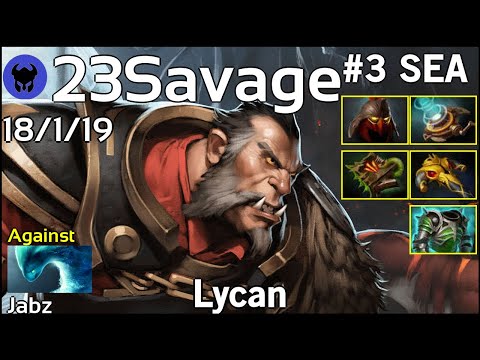 23Savage plays Lycan!!! Dota 2 7.21